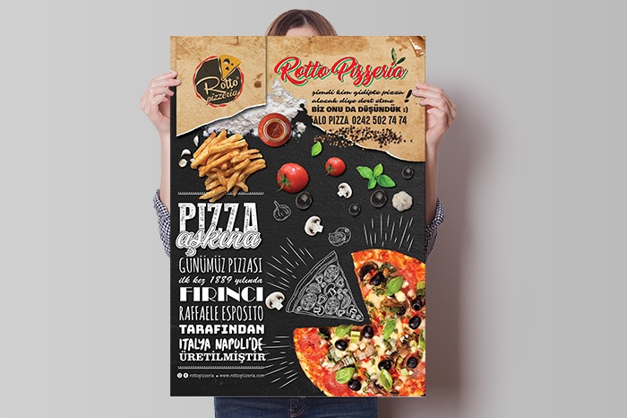 Rotto Pizzeria Poster